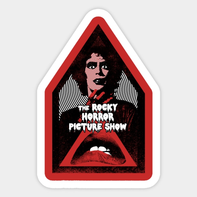 Sweet Transvestite Sticker by MondoDellamorto